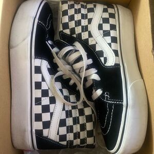 Checkered vans